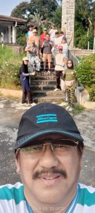 Kegiatan Olahraga Pagi Warga Komplek PUSPIPTEK